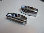 Chrome on Brass Lamp Cover