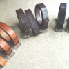 Tan, brown and black sets