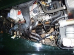 Manifold on left hand drive car