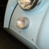Clear front flasher lens