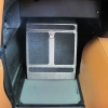 Locker in car with carpet removed