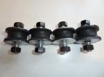 4 bonded rubber mounts